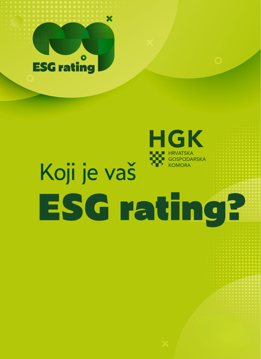 Naslovnica rezultata ESG ratinga 2025.
